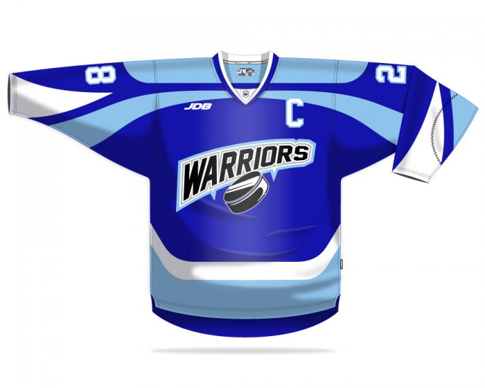 Hokejový dres z kvalitního materiálu Warriors